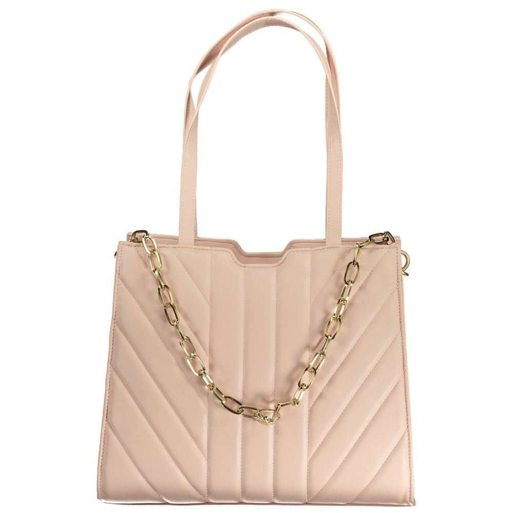Mario Valentino Rosa Polyethylen-Handtasche